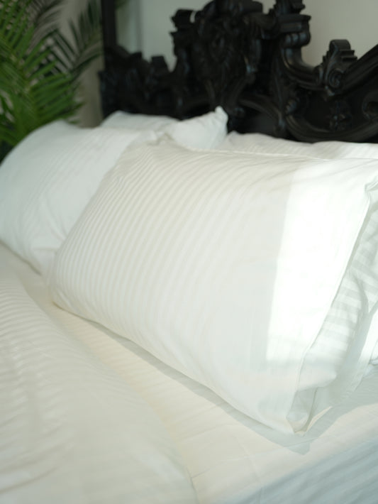 LuxStripe Duvet Set